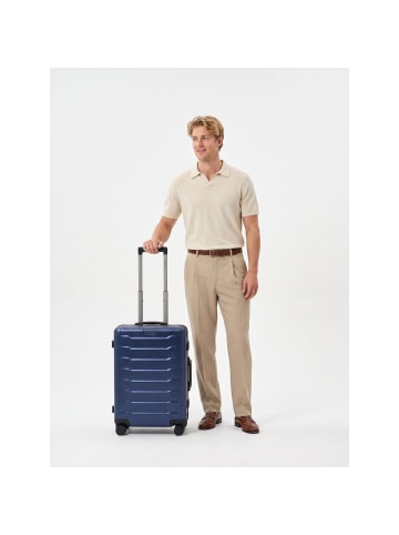 Stratic Phoenix 4-Rollen Kabinentrolley S Aluminium 55 cm blue