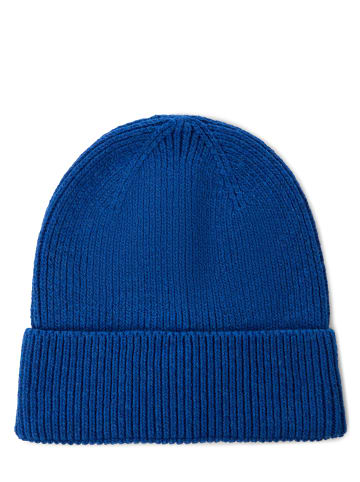 Nils Sundström Mütze Solid in blau - 0004