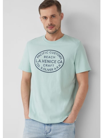 s.Oliver T-Shirt in 60D1_helles türkis