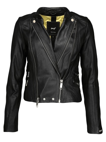 Maze Lederjacke Chrystal in schwarz