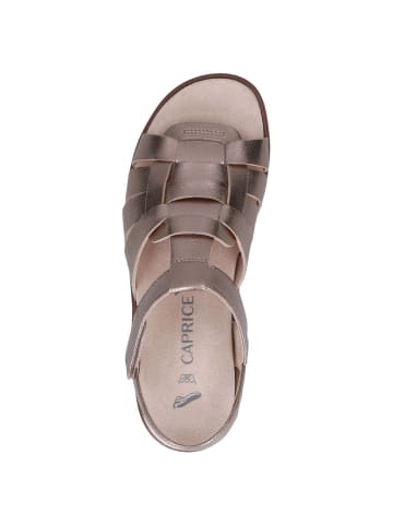 Caprice Sandale in TAUPE METALLIC