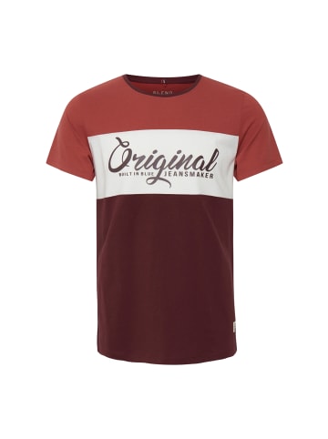 BLEND Rundhalsshirt BHNero in Rot
