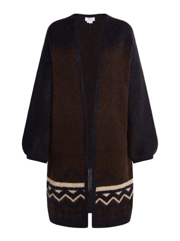 usha FESTIVAL Damen Cardigan in Braun Mehrfarbig
