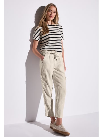Street One 'Leinenhose Style Bonny' Beige