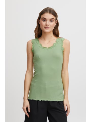 Fransa Jersey-Top ärmellos FRHIZAMOND Tight fit in Forest Shade