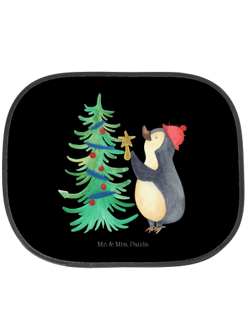 Mr. & Mrs. Panda Sonnenschutz Auto Pinguin Weihnachtsbaum ohne S... in Schwarz