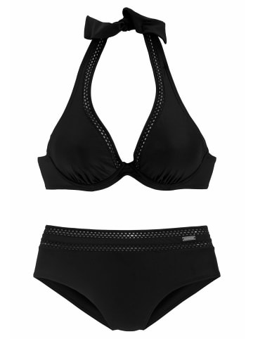 LASCANA Bügel-Bikini in schwarz