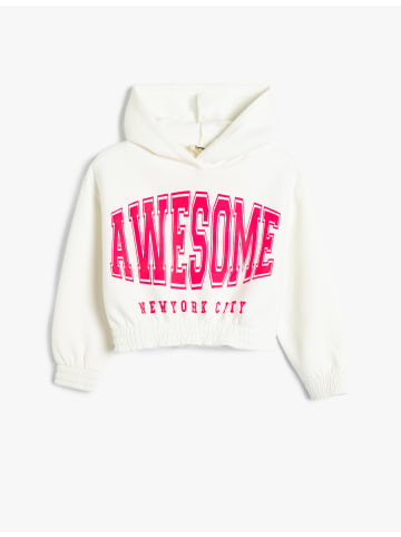 KOTON Sweatshirt in Ekru