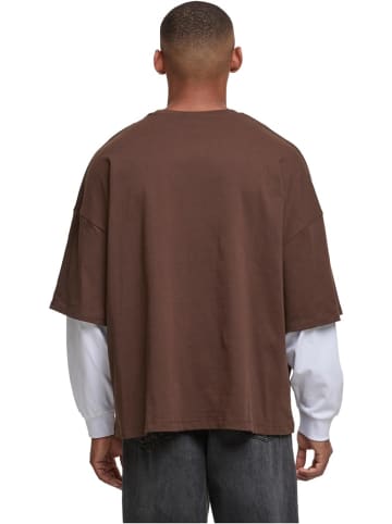 DEF Longsleeve "DEF Double Longsleeves" in Braun