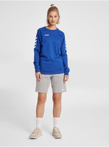 Hummel Sweatshirt Hmlgo Damen in TRUE BLUE