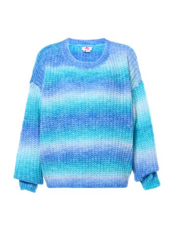 myMo Pullover in BLAU MEHRFARBIG