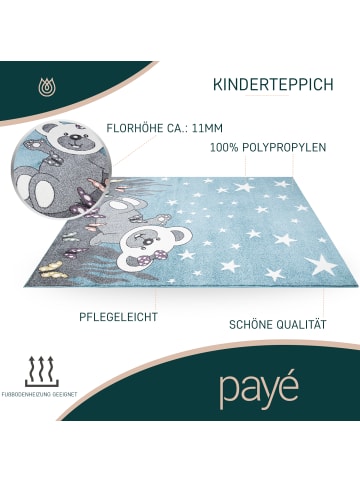 payé Teppich Kinderzimmer Bär
