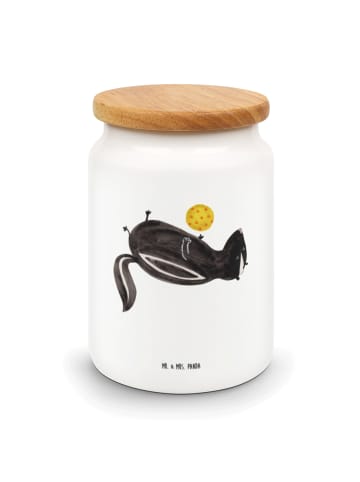 Mr. & Mrs. Panda Dose Stinktier Ball ohne Spruch in Weiß