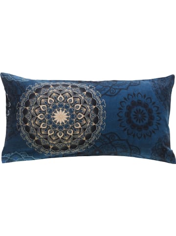 Erwin Müller Mako-Satin Kissenbezug in dunkelblau