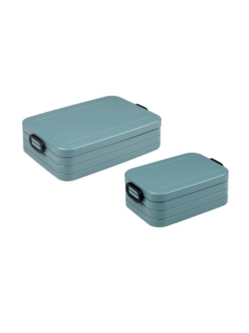 Mepal 2er Set Lunchboxen Set Large Midi Take a Break 1500 & 900 ml in Nordic Green