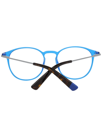 Web Männer Optische Fassungen Rund Blau