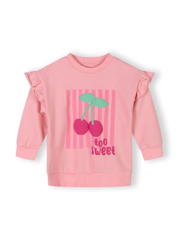 Minoti 2-tlg Langarmshirt & Hose 30SET100 in hellpink