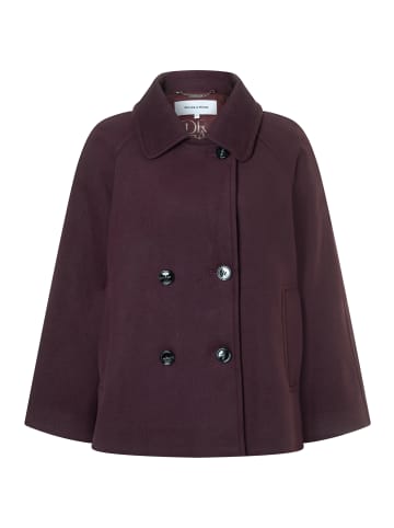 More & More doppelreihige Cape-Jacke in ruby orchid