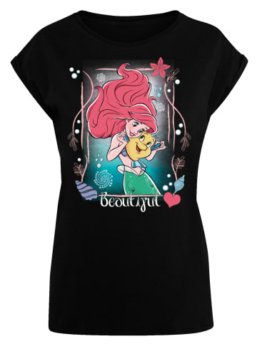 F4NT4STIC T-Shirt Disney Prinzessin Arielle die Meerjungfrau in schwarz