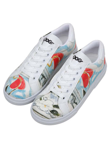 Dogo Ace Sneakers - Hartley's Flower in Weiß
