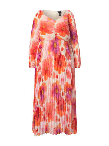 Ulla Popken Midikleid in offwhite