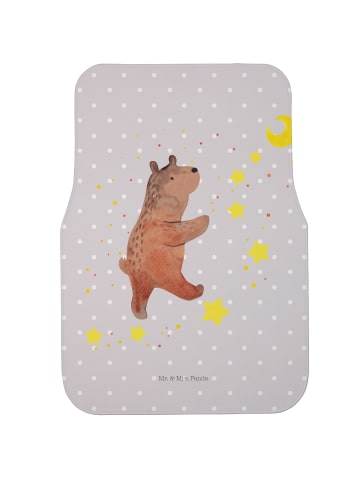 Mr. & Mrs. Panda Auto Teppich Bär Träume ohne Spruch in Grau Pastell