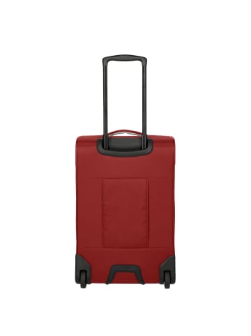 travelite Jetpack Slim 2 Rollen Kabinentrolley 55 cm in rot