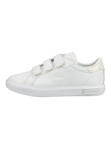 Lacoste Sneaker POWERCOURT Weiß/Weiß