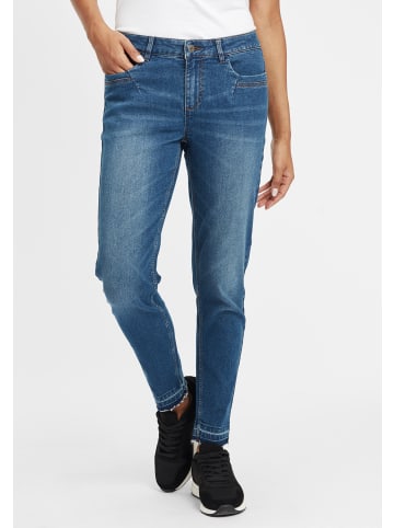 Oxmo 5-Pocket-Jeans in blau