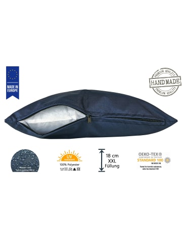 JACK Outdoor Dekokissen 45x45cm inkl. XXL Füllung in Marine