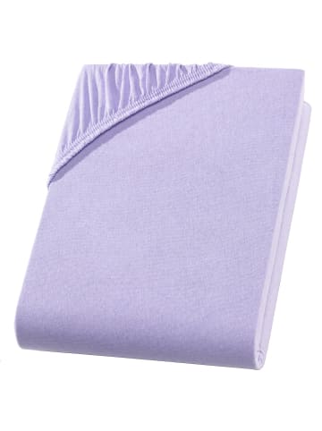 Carpe Sonno Jersey Spannbettlaken in Flieder