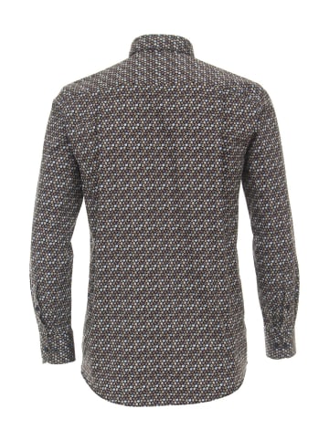 CASAMODA Langarm FreizeitHemd für Herren in braun