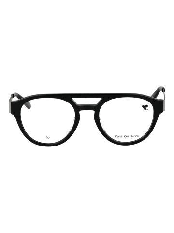 CALVIN KLEIN JEANS Unisex Optische Fassungen Flieger Schwarz