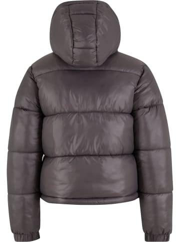 Urban Classics Urban Classics Boys Shiny Puffer Jacket With Hood in magnet
