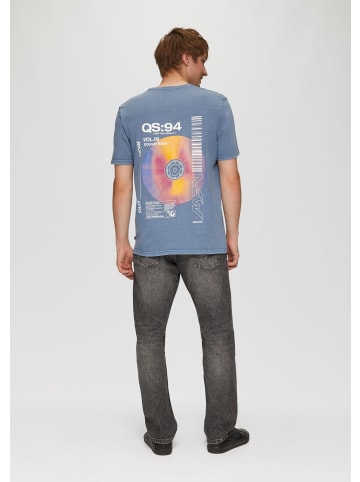 QS T-Shirt in 54D0_hellblau