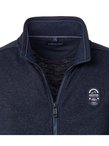 CASAMODA Sweatjacke in Blau