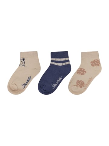 Sterntaler Socken 3er-Pack Tiger in beige