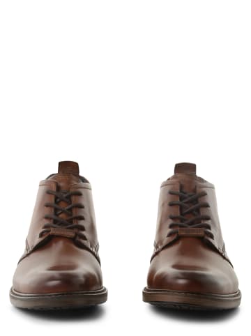 Bugatti Boots aus Leder in cognac - 0001