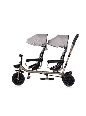 Chipolino Geschwisterdreirad Tricycle Hip Hop in braun