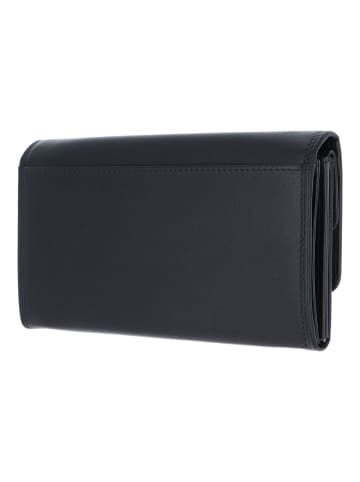 Golden Head Polo Geldbörse RFID Schutz Leder 17.5 cm schwarz