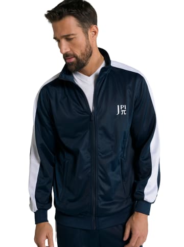 JP1880 Sweatjacke in dunkelblau