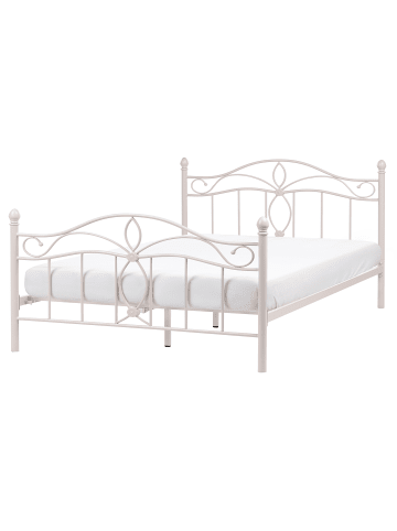 Beliani 2-tlg Doppelbett ANTLIA in Beige