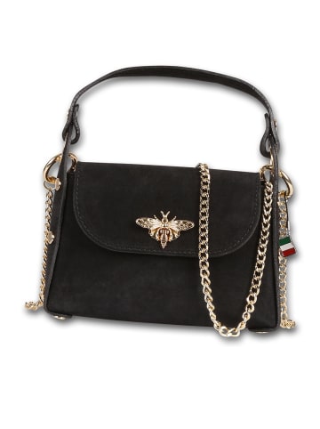 Florence Leder Umhängetasche Florence Tasche schwarz ca. 19cm