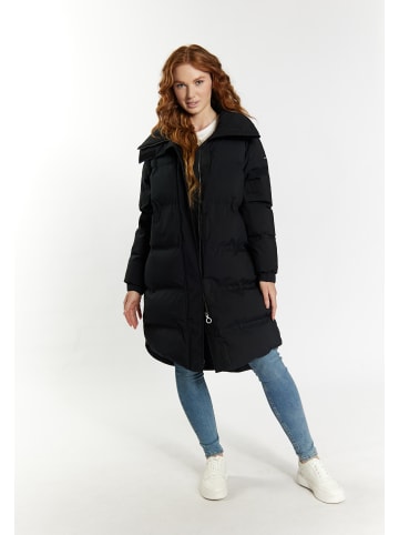 DreiMaster Maritim Damen Wintermantel Mit Wattierung in Schwarz