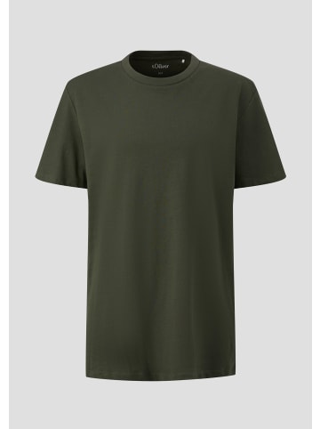 s.Oliver T-Shirt kurzarm in Olive