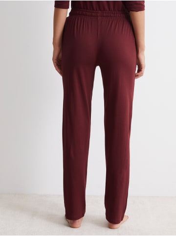 Marc O'Polo Pyjamahose Mix & Match Cotton in deep ruby