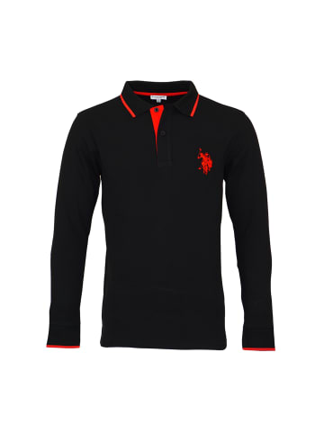 U.S. Polo Assn. U.S. Polo Assn. Poloshirt Poloshirt Polohemd langarm Polo in black