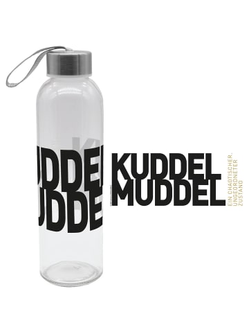 Geda Labels Trinkflasche Kuddelmuddel in Schwarz - 500ml