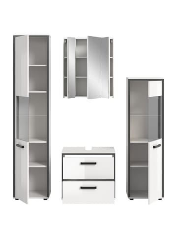 ebuy24 Weiß 171 x 37 cm