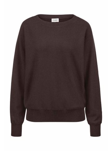 Hessnatur Hessnatur Pullover Relaxed aus Bio-Schurwolle mit Cashmere in kakao braun